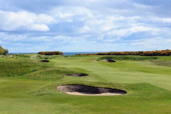 Golf course in Dornoch Scotland